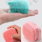Body Scrubber with Soap Dispenser for Shower, 1 Pack Silicone Kids, Women.