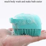 Body Scrubber with Soap Dispenser for Shower, 1 Pack Silicone Kids, Women.