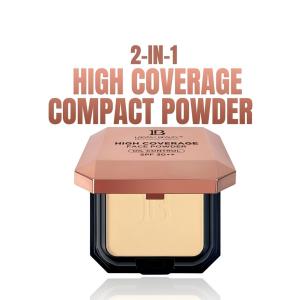 Primer+Matte Compact Powder Foundation Shade (Natural Nude) | All-in-One Primer & Foundation ( 1 Piece).