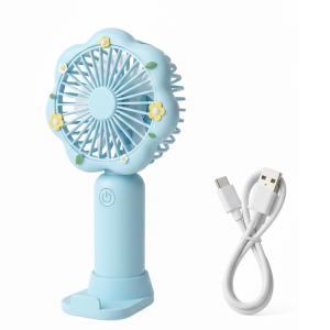 Handheld Fan Portable, Mini USB Hand Fan for Cooling, Small Electric Rechargeable Fan 1 Pcs
