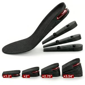 Heel Lift Shoe Pads, 2.36 Inches Adjustable Insole - 1 Pair