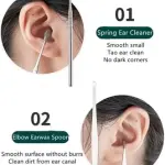 6-Piece Spring Earwax Removal Tool Set (Multicolor)