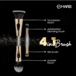 4 in 1 Foundation brush All in One Makeup Brush Set(Golden) 1 Piece.