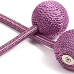 Curtain Tiebacks Curtain Drape Hold backs Clips Rope Holder Tie Back for Home Bedroom Office (1 Pair, 2pcs)