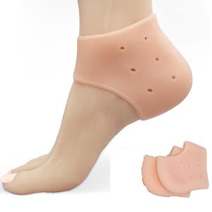 Silicone Half Heel Protector Socks Moisturizing Socks For Foot-Care, Heel.( 1 Pair).