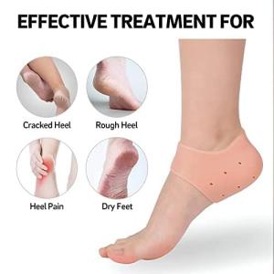 Heel Protectors Silicone, Gel Heel Pads( 1 Pair).