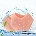 Silicone Half Heel Protector Socks Moisturizing Socks For Foot-Care, Heel.( 1 Pair).