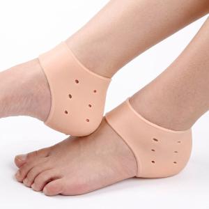 Silicone Half Heel Protector Socks Moisturizing Socks For Foot-Care, Heel.( 1 Pair).