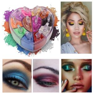 12 Color Natural Look Eyeshadow makeup (pack of 1)Multicolor.