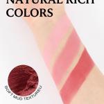 3in1 lip and cheek tint cream blush Pink, Peach, Red color.( Pack of 1).