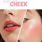 3 in 1 lip and cheek tint cream blush Pink, Peach, Red color matte blusher(Pack of 1).