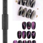 3D Cat-Eye Magnetic Stick 3D Line Strip Magnetic Board Nail Polish Tool(1 Piece)