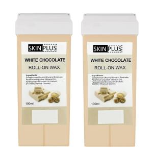 Wax White Chocolate Liposoluble Soft Wax Refill Roll-on Cartridge for Full Body Waxing Hair Removal Cream(100ml)