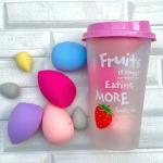 7 in 1 Sipper Beauty Blender Jar (Pack of 1)