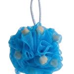 Sponge – Premium Round Loofah Body Wash Puff and Shower Scrubber (Pack of 1)