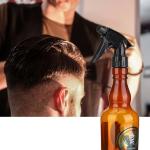 Spray Bottle Hair Sprayer Barber Bottle Accessory (Brown) 1 Piece