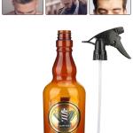Spray Bottle Hair Sprayer Barber Bottle Accessory (Brown) 1 Piece