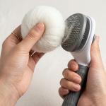 Self Cleaning Slicker Brush, Pet Grooming, Shedding Brush for Dogs and Cat Pet Massaging Tool
