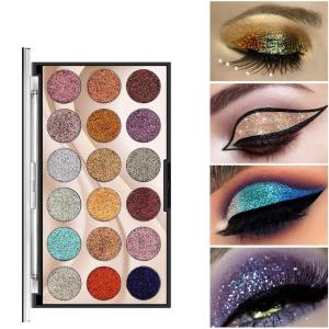 18 Color Eye Shadow Glittery Shades Professional  Makeup Eyeshadow 1 Pcs