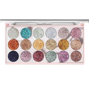 18 Color Eye Shadow Glittery Shades Palette (Pack of 1)