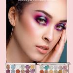 18 Color Eye Shadow Glittery Shades Palette (Pack of 1)