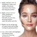 2 In 1Contour Stick Concealer Contouring Shade and Highlighter (Countour Stick) 1Piece.