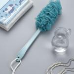 Loofah Back Scrubber for Shower, Long Handle Bath Sponge Shower Brush 2 Pcs