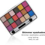 OB 18 color shimmer eyeshadow | smokey eyeshadow | professional eyeshadow 16 g  (MULTICOLOR)