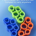 Finger Stretcher Resistance Band Hand Grip/Fitness Grip (Pack of 3)