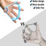 Finger Stretcher Resistance Band Hand Grip/Fitness Grip (Pack of 3)