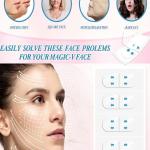 Thin Face Stickers Facial Line Wrinkle Sagging Skin V-Shape Face Lift Tape Pack of 1
