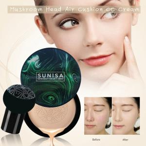Mushroom Head Make up Air Cushion BB Cream Waterproof Liquid FOUNDATION (Pack o f 1).