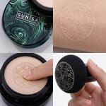 Mushroom Head Make up Air Cushion BB Cream Waterproof Liquid FOUNDATION (Pack o f 1).