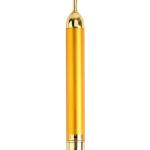 24k Golden Pulse Facial Massager, T-Shape Electric Sign Face Massage Tools ( Pack of 1).