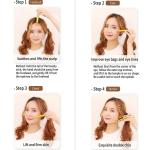 24k Golden Pulse Facial Massager, T-Shape Electric Sign Face Massage Tools ( Pack of 1).