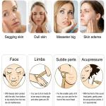 24k Golden Pulse Facial Massager, T-Shape Electric Sign Face Massage Tools ( Pack of 1).