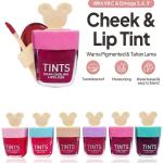 Ice Cream Korean Style Liquid Lip and Cheek tint Rose Long-lasting 1 Pcs (Multicolor)