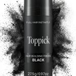 Natural Toppi Hair Building Fibers (Black) 27.5Gm