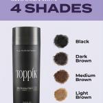 Natural Toppi Hair Building Fibers (Black) 27.5Gm
