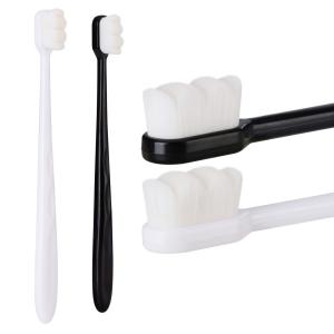 2 Pcs Soft Toothbrush  Micro-Nano Bristled For Sensitive Teeth Toothbrush Extra Soft Toothbrush.