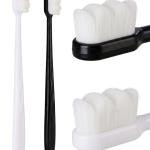 2 Pcs Soft Toothbrush  Micro-Nano Bristled For Sensitive Teeth Toothbrush Extra Soft Toothbrush.