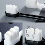 2 Pcs Soft Toothbrush  Micro-Nano Bristled For Sensitive Teeth Toothbrush Extra Soft Toothbrush.