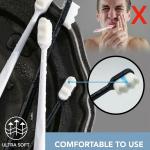 2 Pcs Soft Toothbrush  Micro-Nano Bristled For Sensitive Teeth Toothbrush Extra Soft Toothbrush.