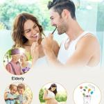 2 Pcs Soft Toothbrush  Micro-Nano Bristled For Sensitive Teeth Toothbrush Extra Soft Toothbrush.