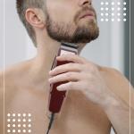 Professional Hair Clipper (Maroon) Pack of 1