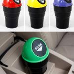 Mini Car Trash Bin Can Holder Dustbin (Pack of 1)