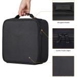 Professional 16 in 1 layer Makeup Case Organizer Bag for Women Travel Cosmetic Kit Storage