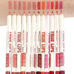 High quality makeup matte colorful wood material lipliner lip pencil 1 pcs