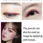 High quality makeup matte colorful wood material lipliner lip pencil 1 pcs