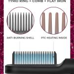 PROFESSIONAL Comb Quick Iron Electric Straight Comb Hair Straightener(PACK OF 1)